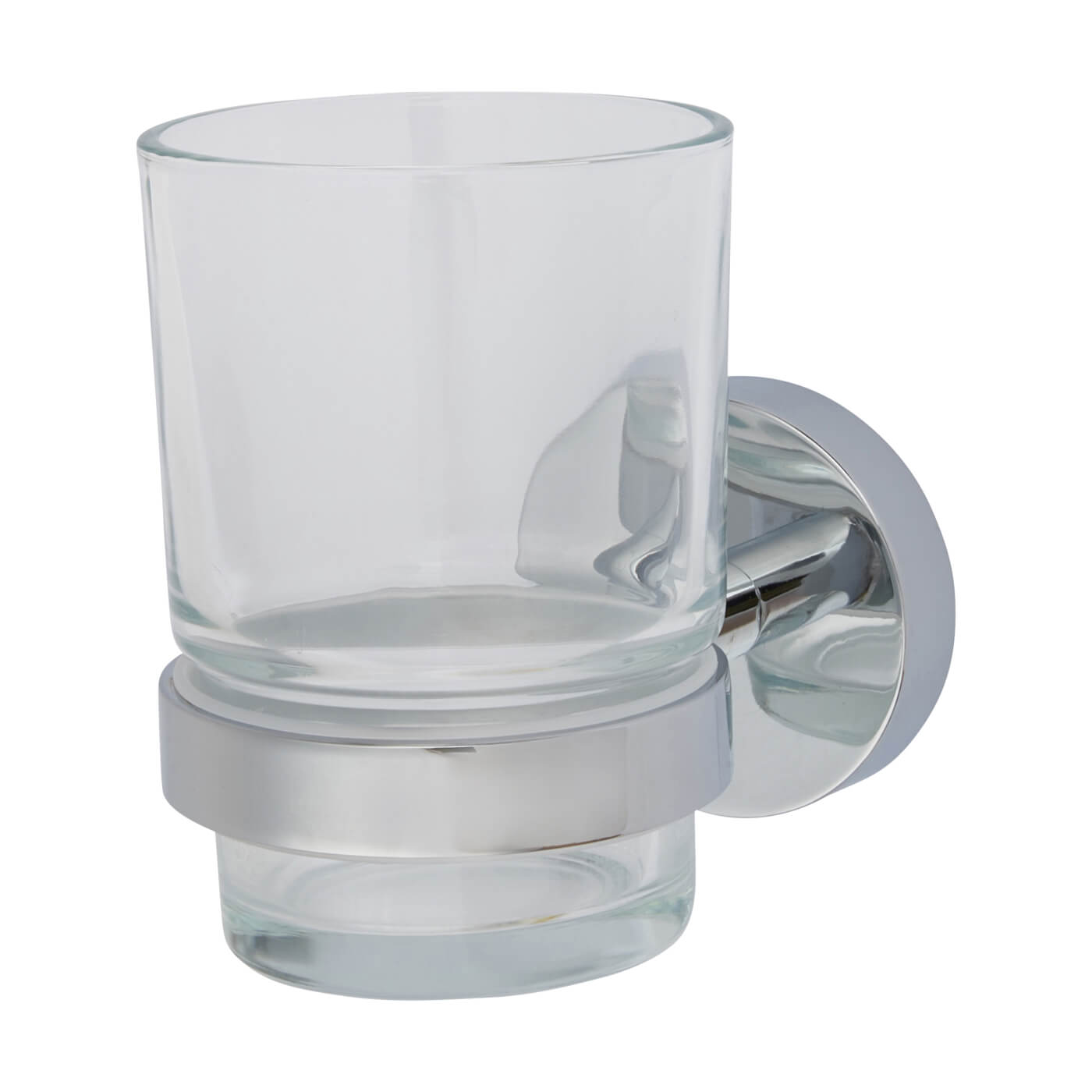 Epsom Flexi-Fix Tumbler & Holder - 96 x 68 x 106mm - Polished Chrome - view 2