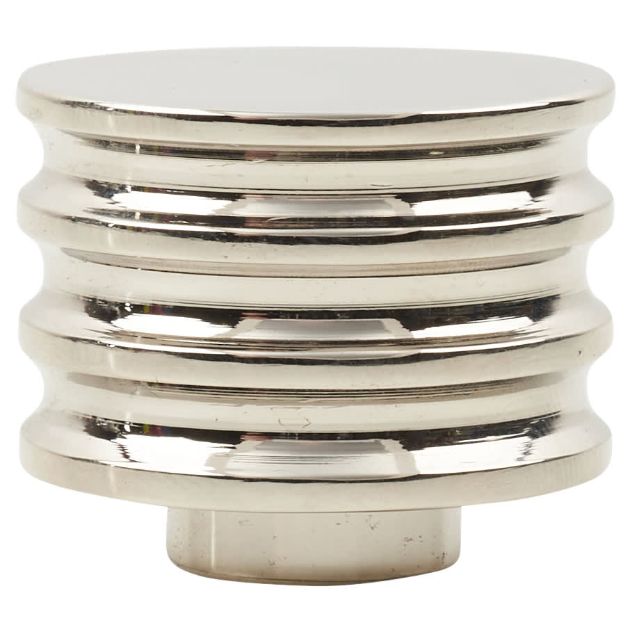 Hoxton Sturt Round Cabinet Knob - 30mm Diameter - Polished Nickel - view 2