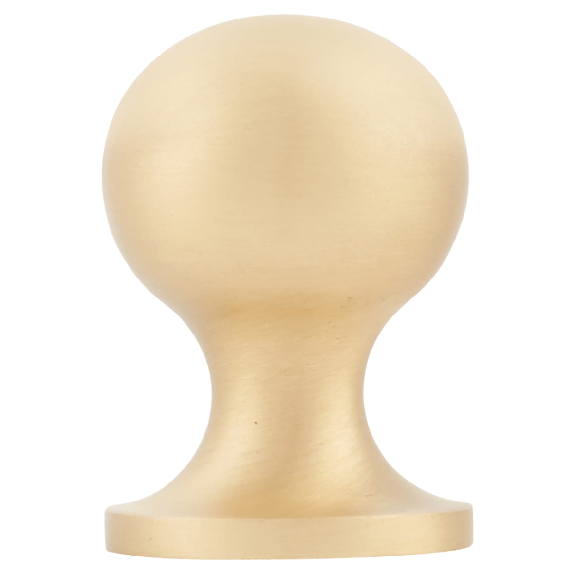 Marcus Ball Cabinet Knob - 25mm Diameter - Satin Brass - view 2