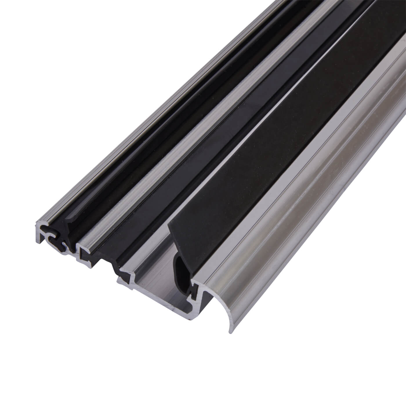 Low Height Macclex Threshold - Thermally Broken - 914mm - Inward Opening - Mill Aluminium - view 2