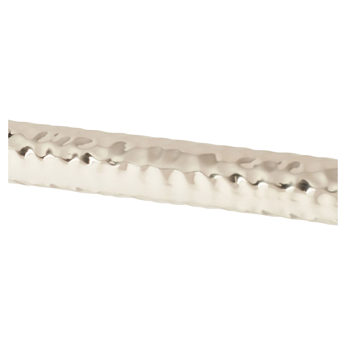 Kendal 10.5mm Hammered T-Bar Cabinet Pull Handle - 224mm Centres - Satin Nickel - view 2