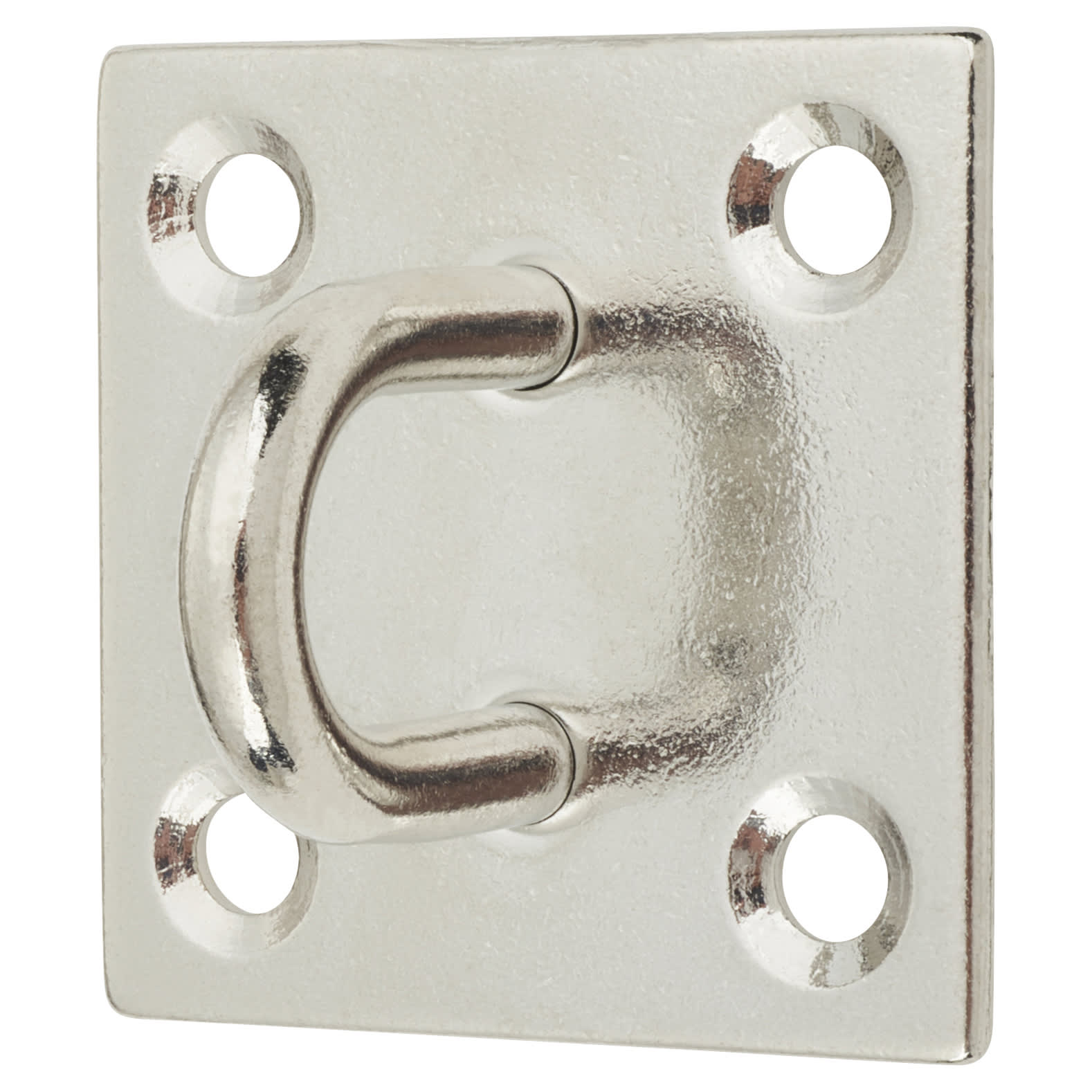 Staple on Plate - 50 x 50 x 6mm - 316 Stainless Steel - view 2