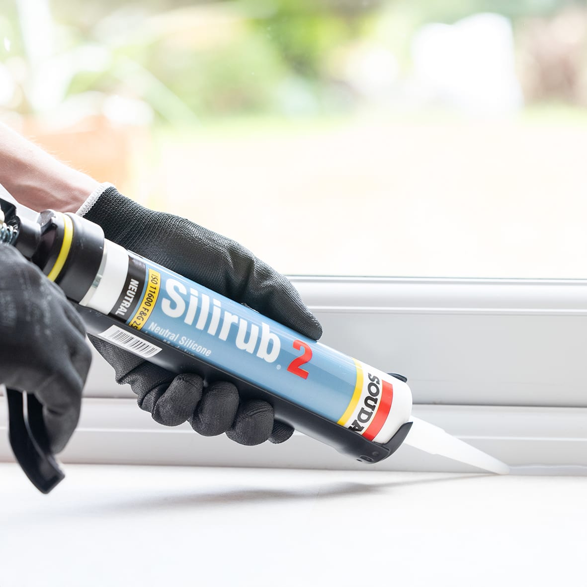 Silirub 2 Neutral Silicone Sealant - 300ml - Clear - view 2
