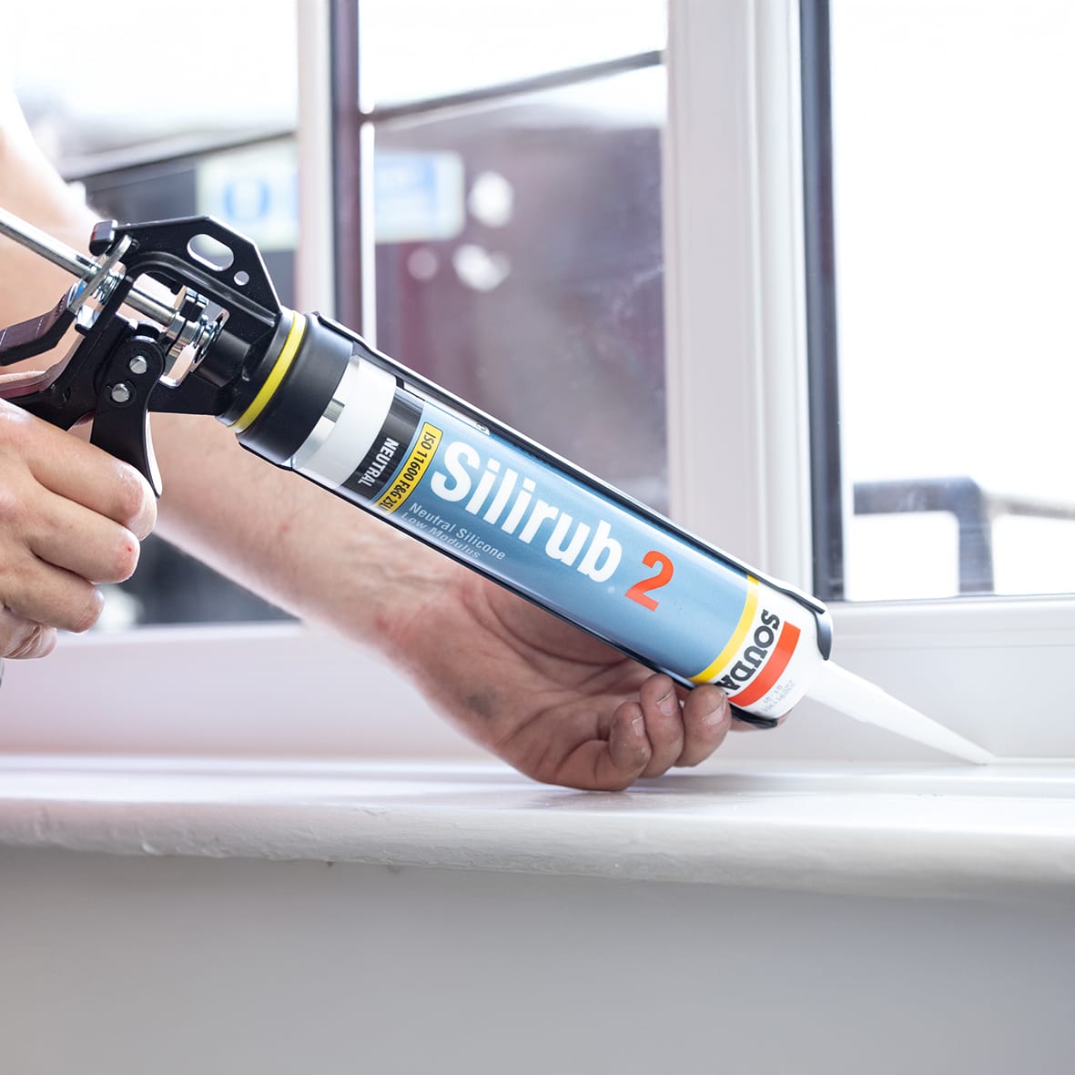 Silirub 2 Neutral Silicone Sealant - 300ml - Clear - view 5