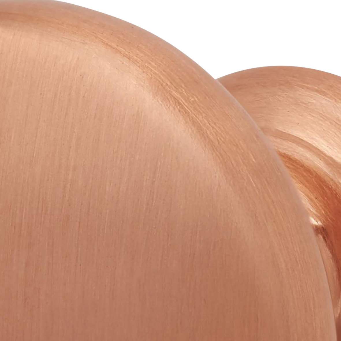 Crofts & Assinder Monmouth Round Cabinet Knob - 32mm Diameter - Brushed Copper - view 6