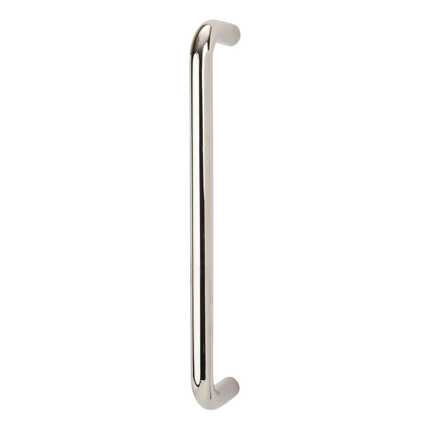 Polished Stainless Steel 19mm D-Bar Door Pull Handle - Bolt Fix - 305mm Centres - view 2
