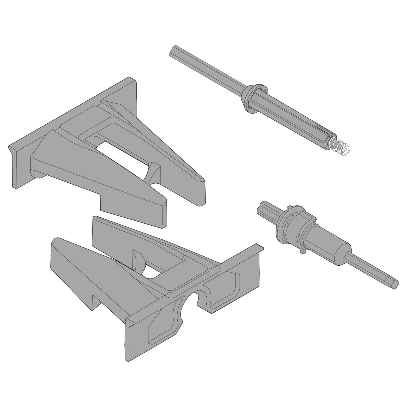 MOVENTO TIP-ON Push to Open Synchronisation Set - view 4