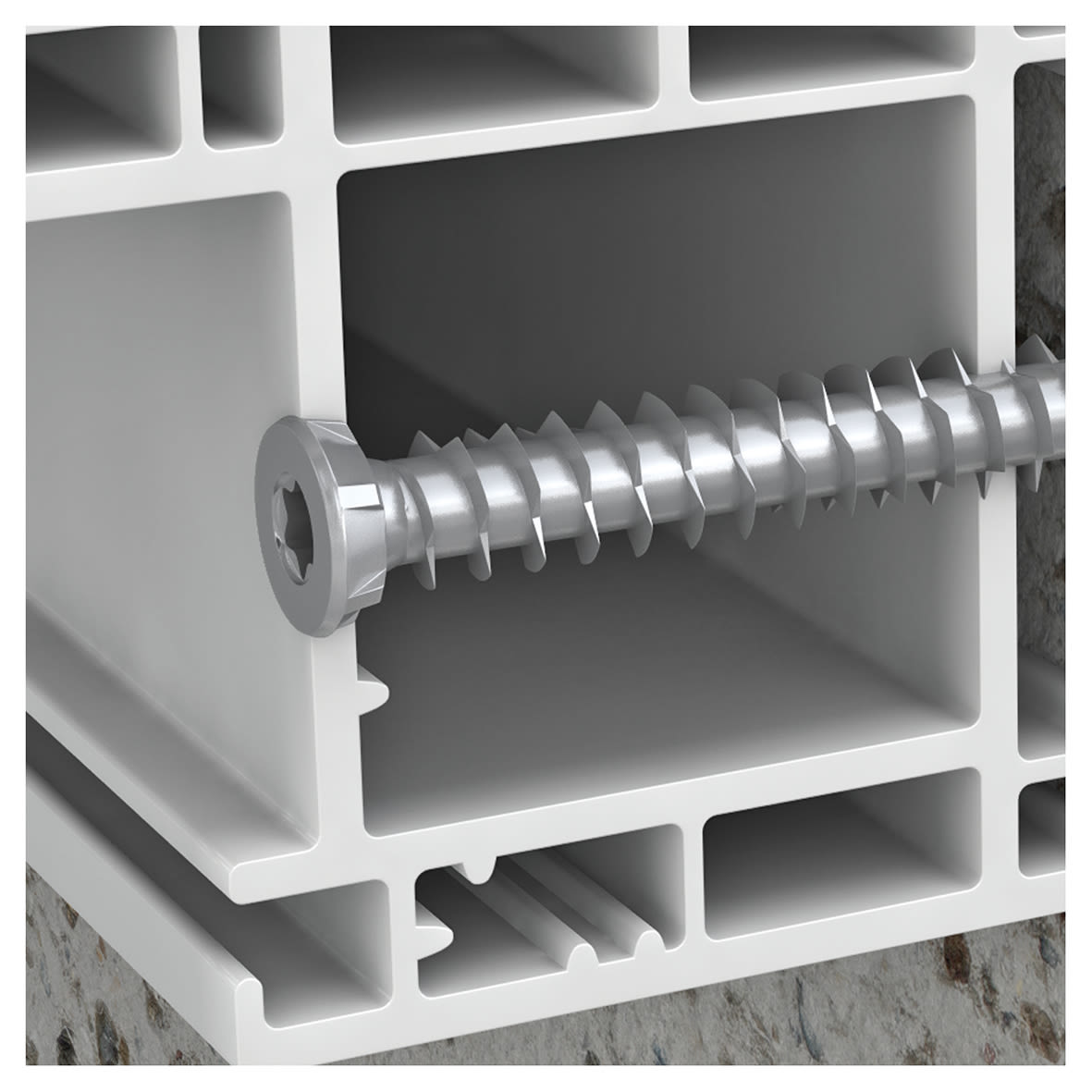 Frame Screw for Concrete - 7.5 x 212mm - Pack of 100 - view 4