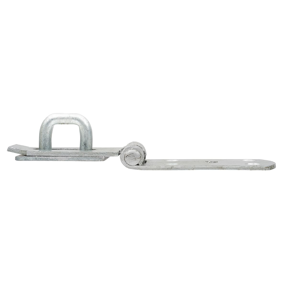 Medium Duty Secure Pattern Hasp & Staple - 200mm Length - Galvanised - view 3