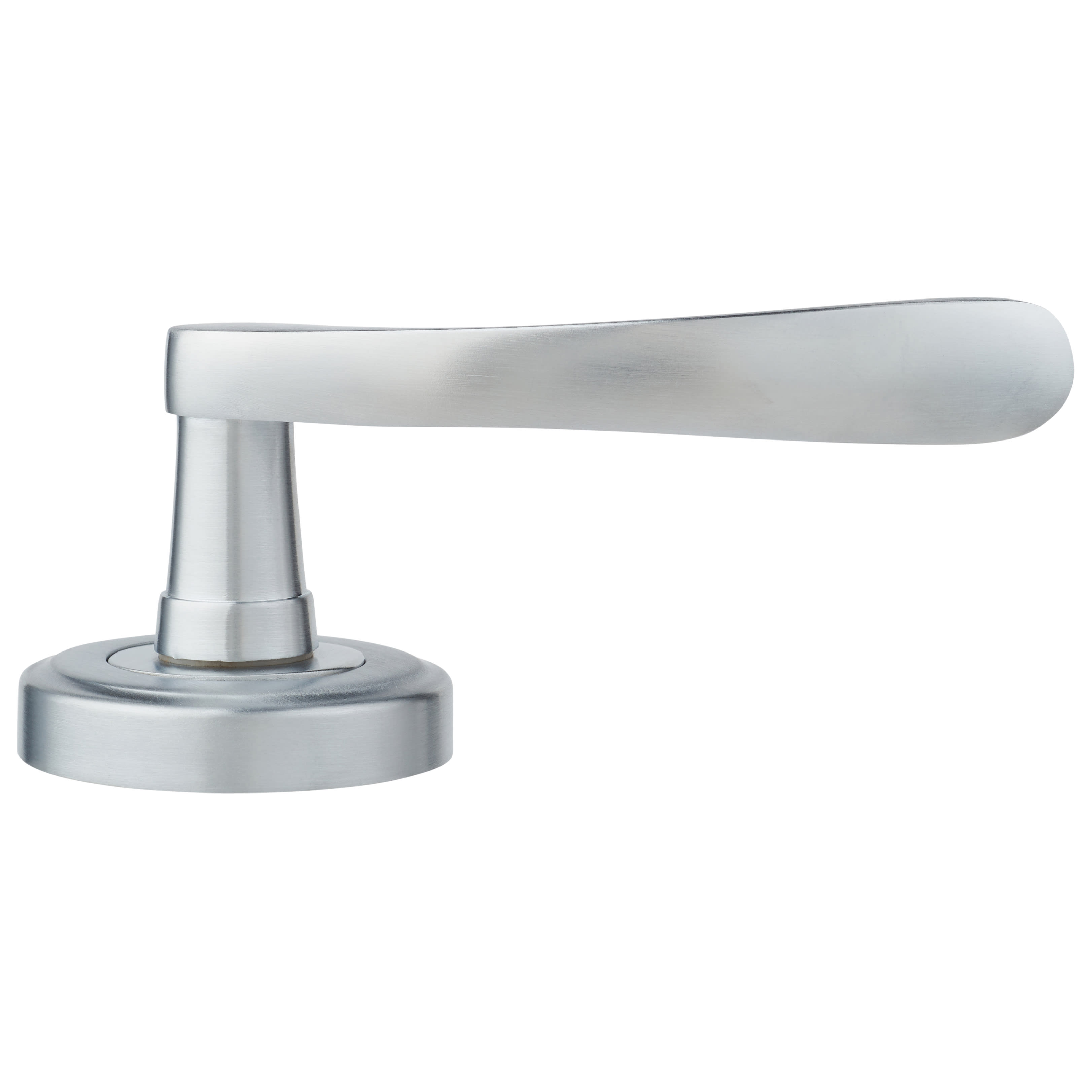 Marcus Satin Chrome Door Handles on Round Rose - Sophia Range - view 4