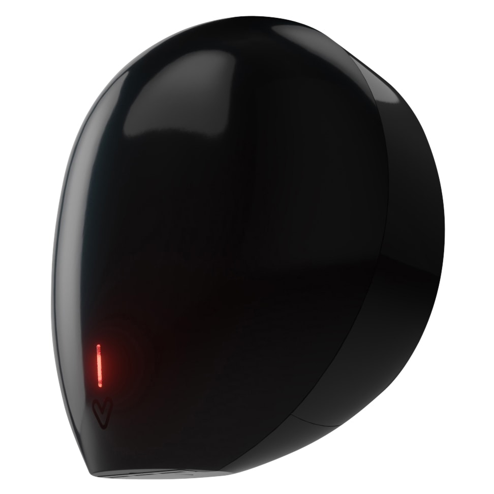 Pebble Mini 0.8kW Plug and Play Automatic Hand Dryer - Black - view 3