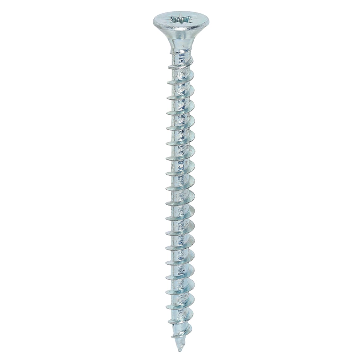 Solo Chippy Pozi Countersunk Wood Screws - 5.0 x 60mm - Zinc Plated - Pack of 200 - view 3