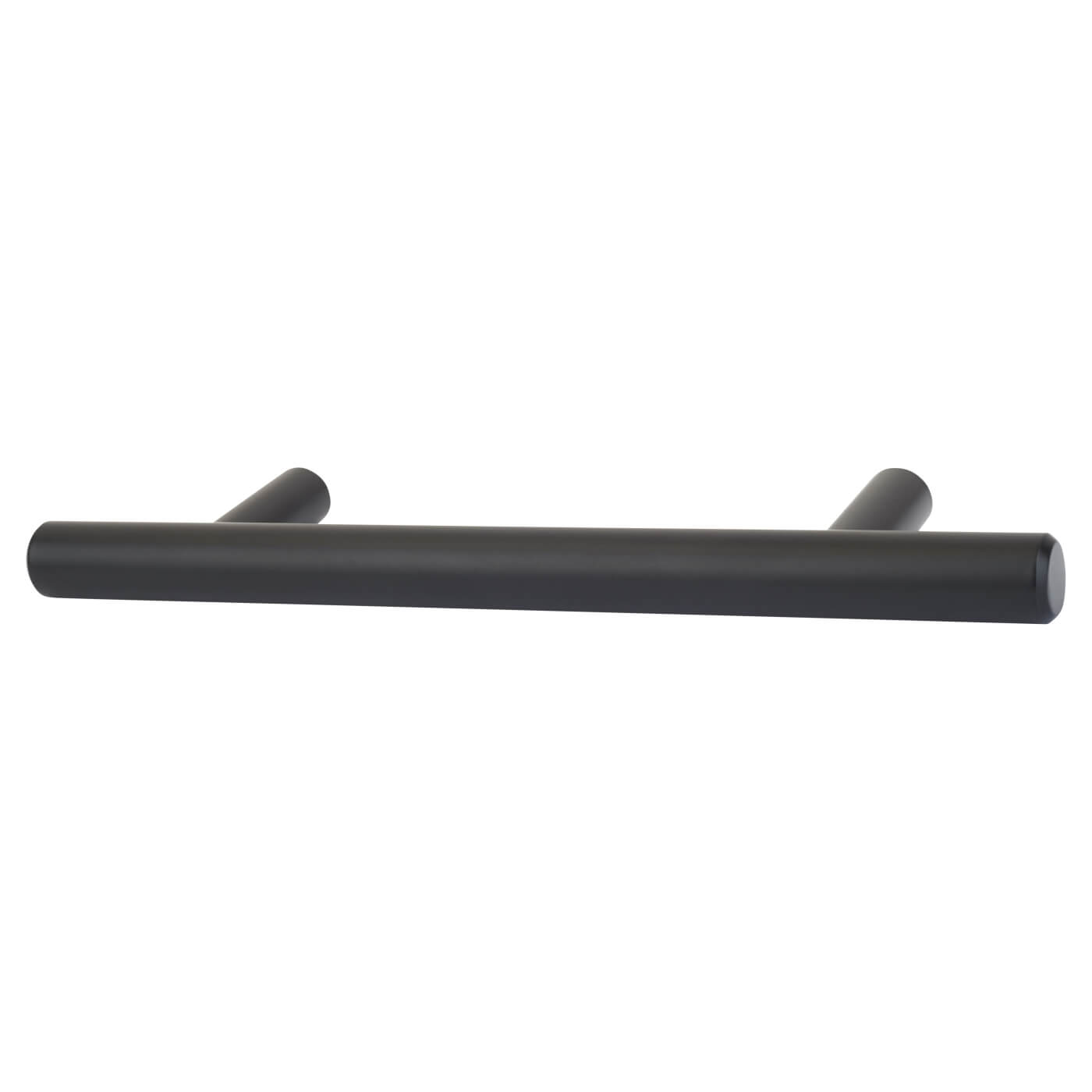 12mm T-Bar Cabinet Pull Handle - 96mm Centres - Matt Black - view 2
