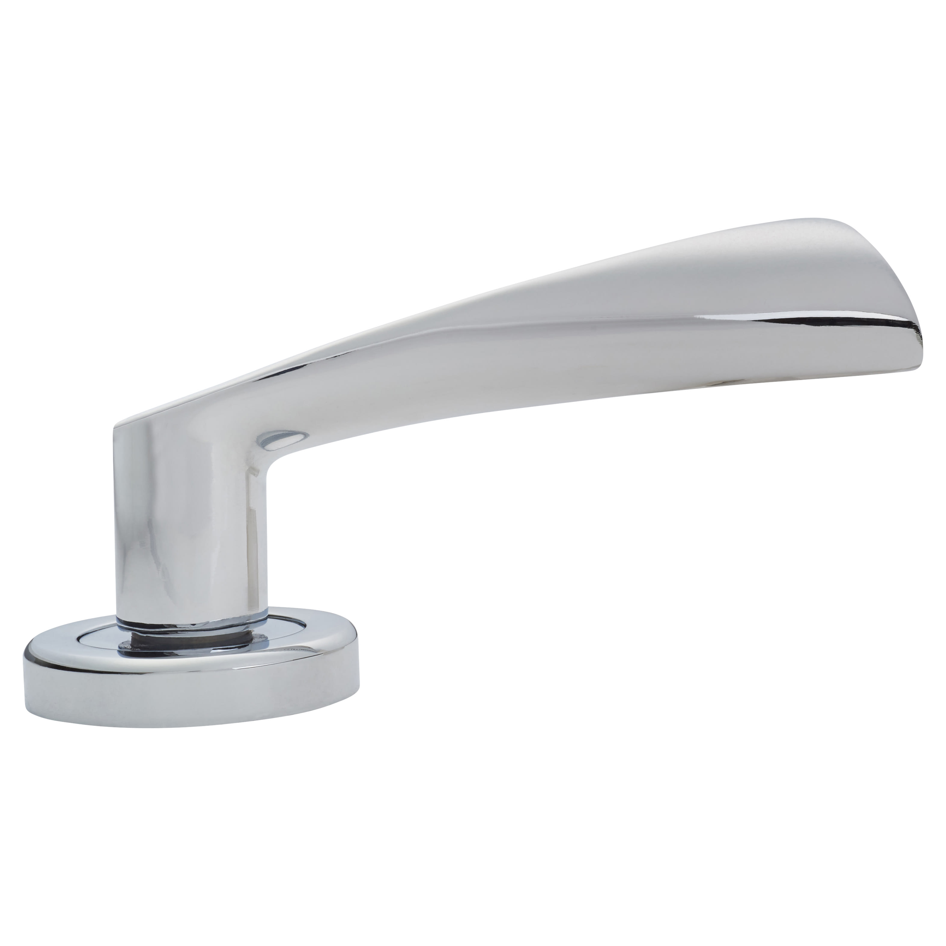 Polished Chrome Door Handles on Round Rose - Knightsbridge Range - view 4