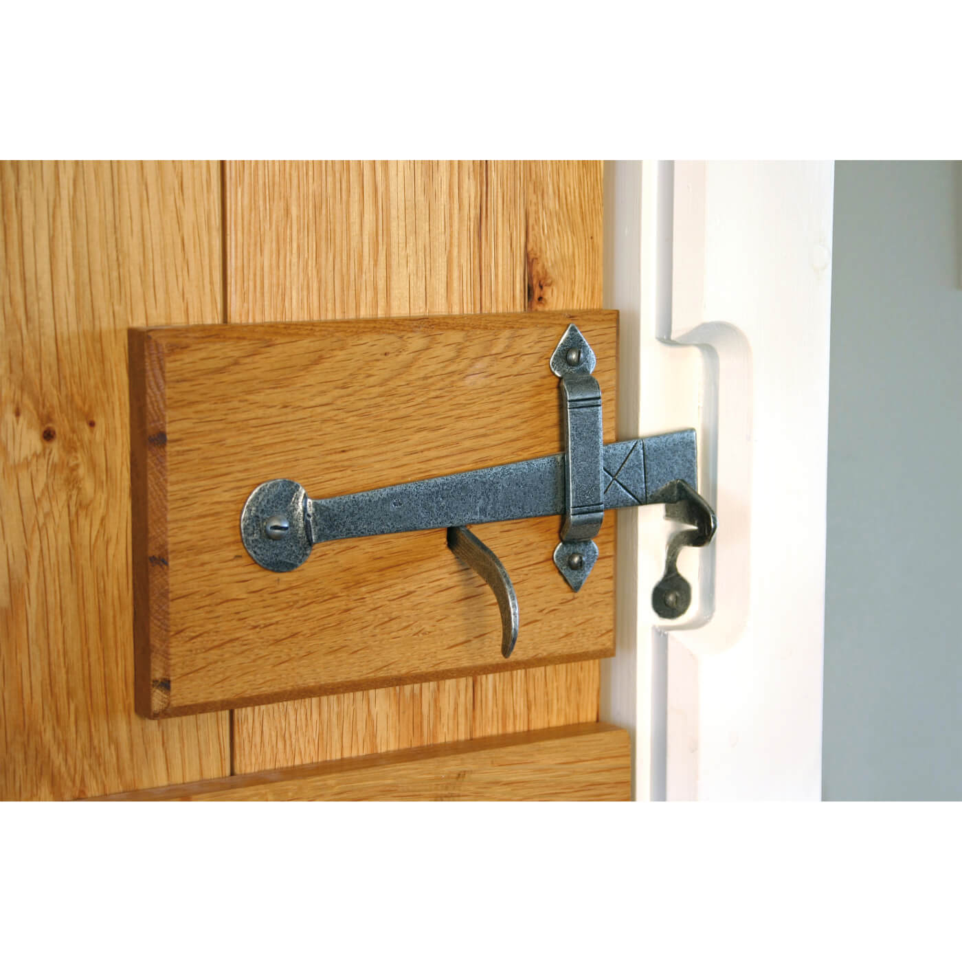 Pewter Gothic Thumb Latch Set - view 3