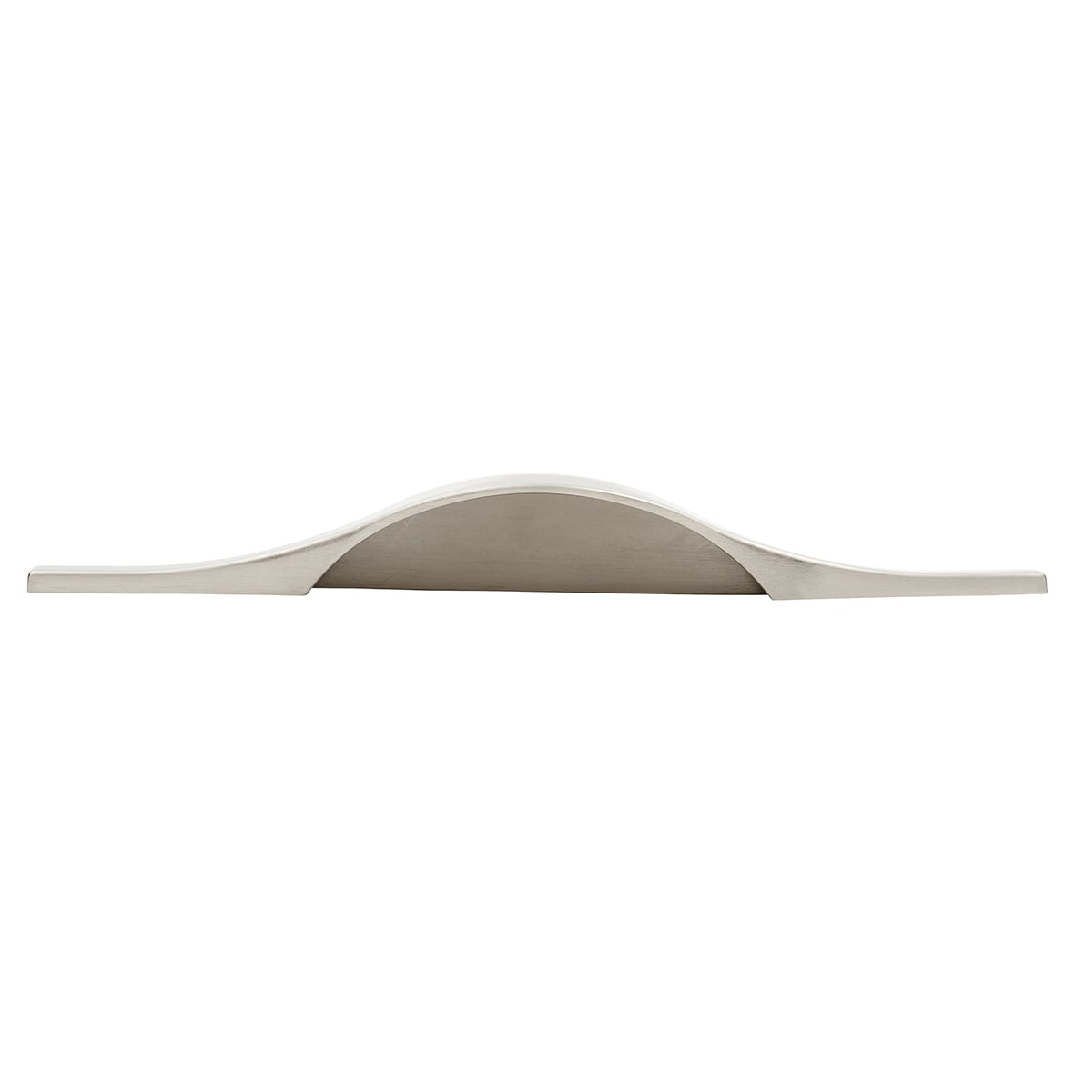 Taurus Lipped Edge Cabinet Pull Handle - 96mm Centres - Satin Nickel - view 2