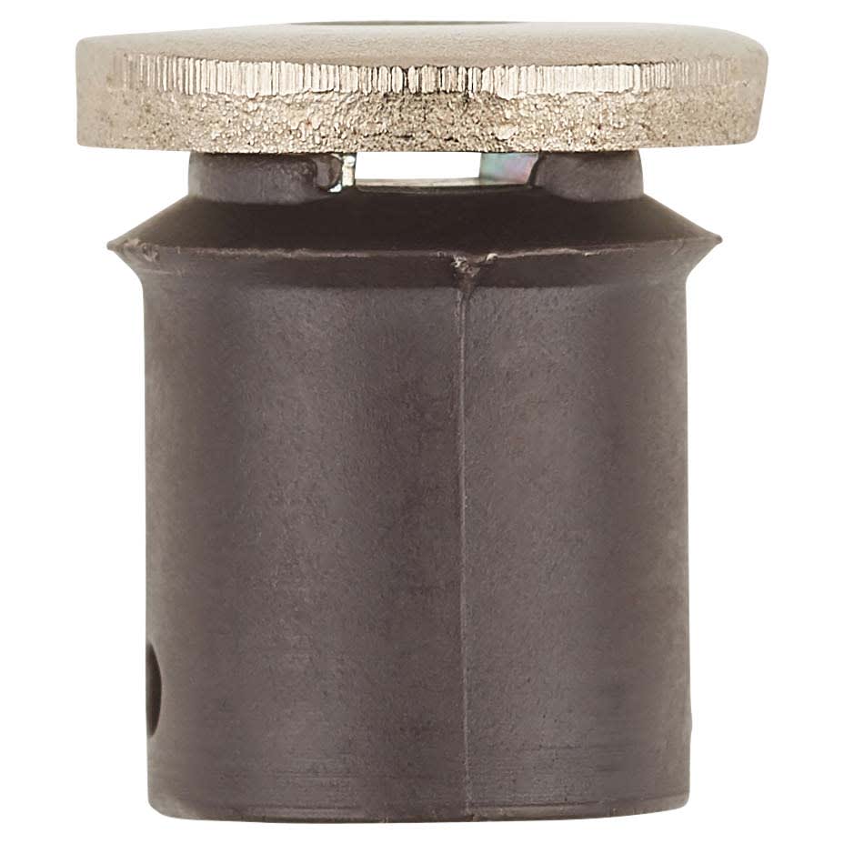 Round Tap-in Magnetic Catch - 13 x 9mm - Brown - view 3