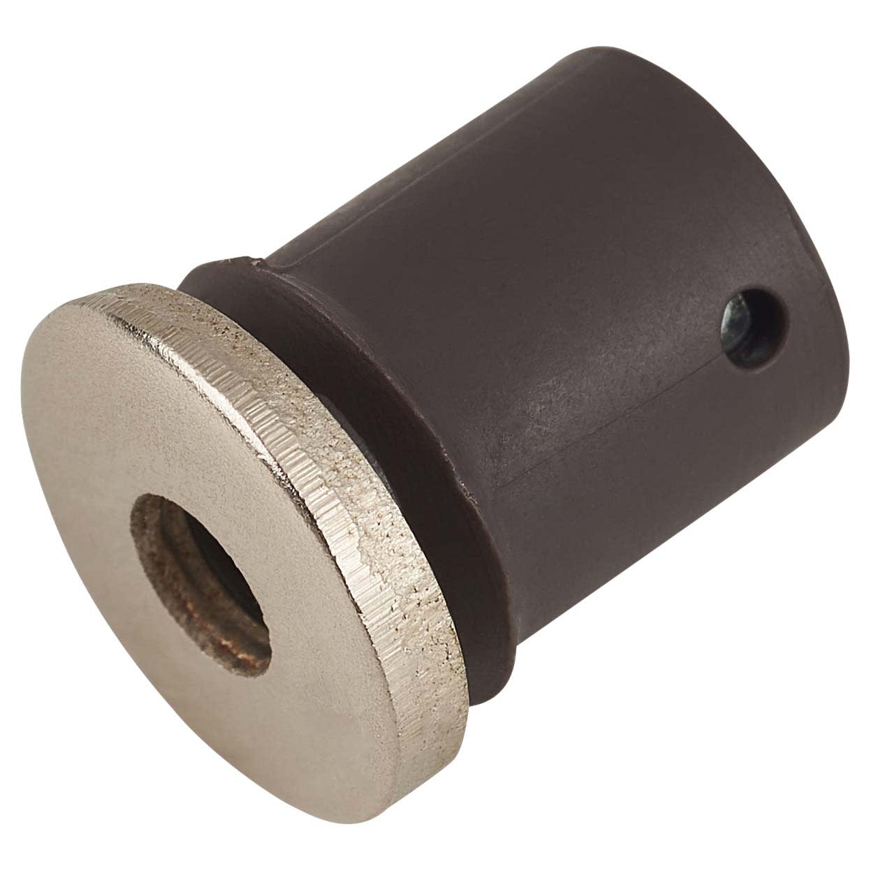 Round Tap-in Magnetic Catch - 13 x 9mm - Brown - view 4