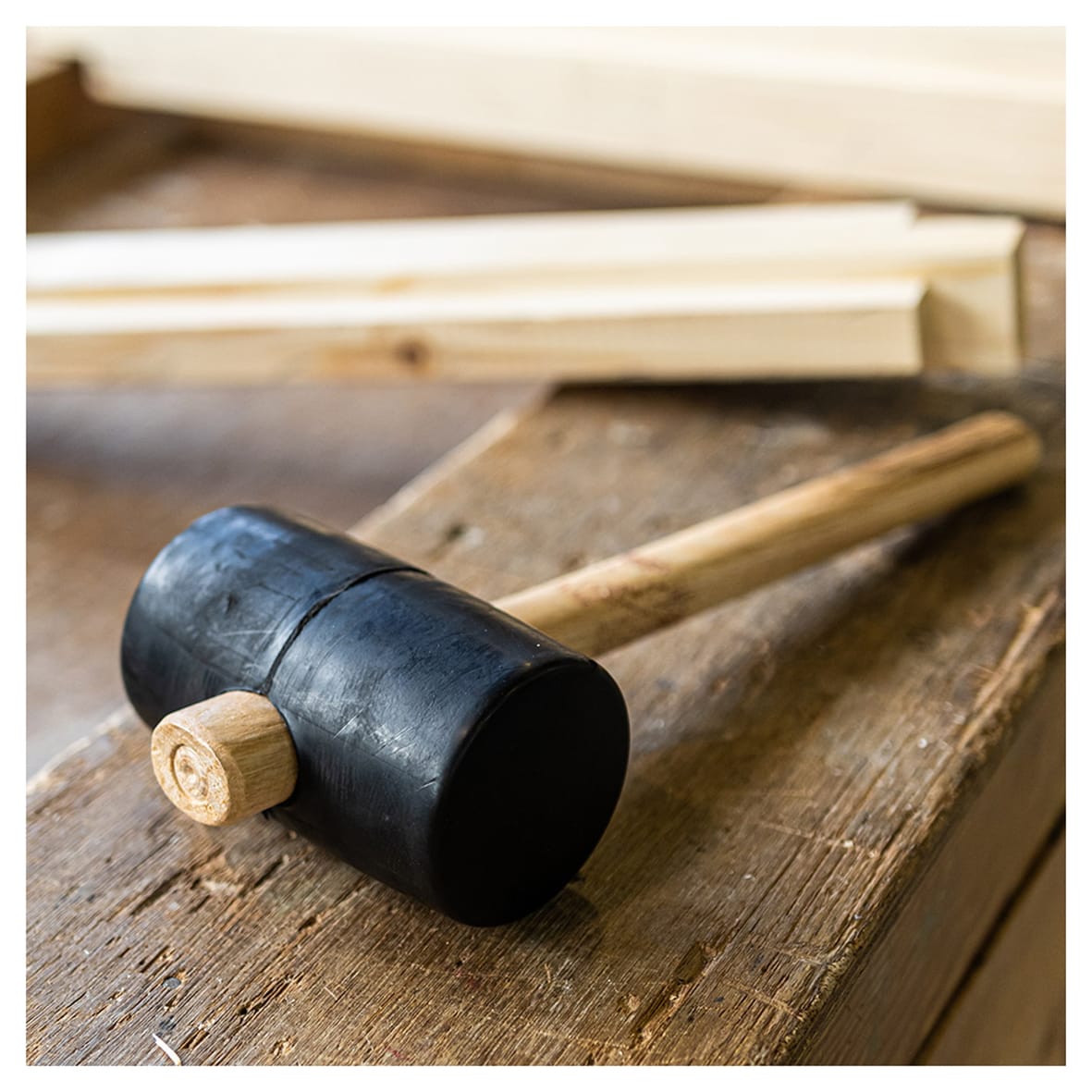 Rubber Mallet - 24oz - Black - view 3