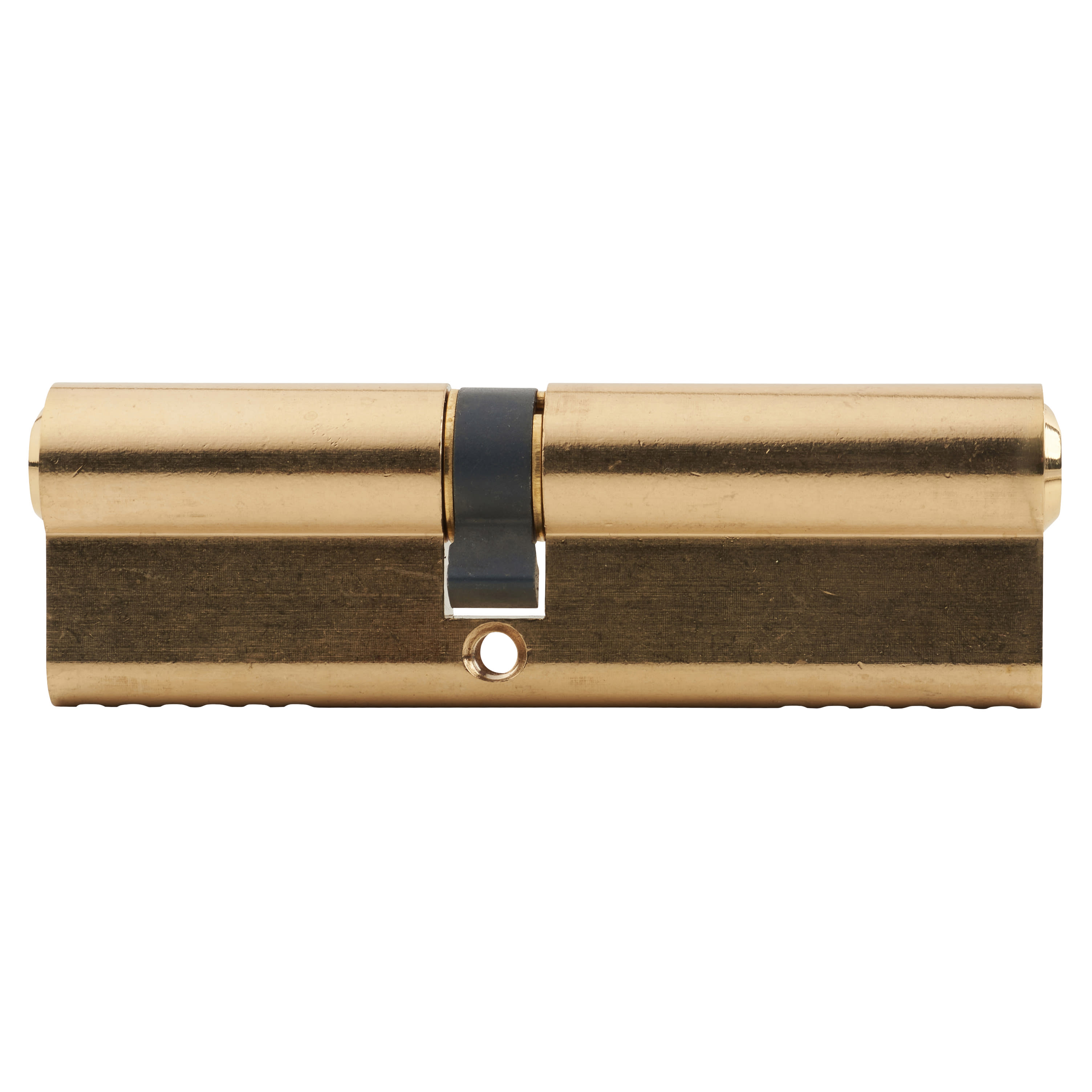 6 Pin 100mm Euro Double Cylinder - 45 + 55mm - Brass - Keyed to Differ - view 2