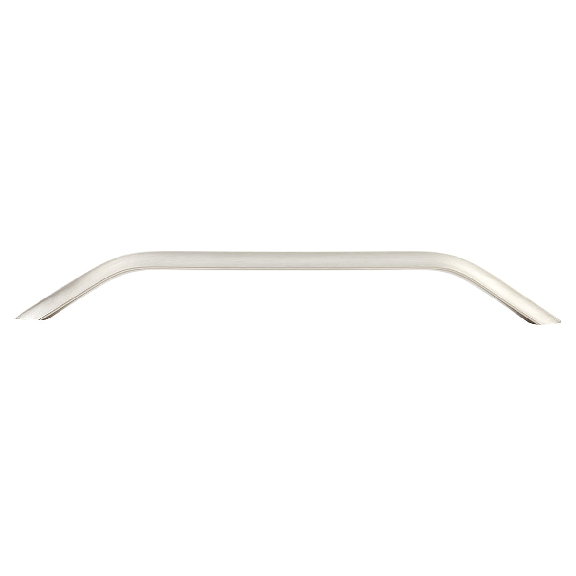Virgo Bow Cabinet Pull Handle - 192mm Centres - Satin Nickel - view 2