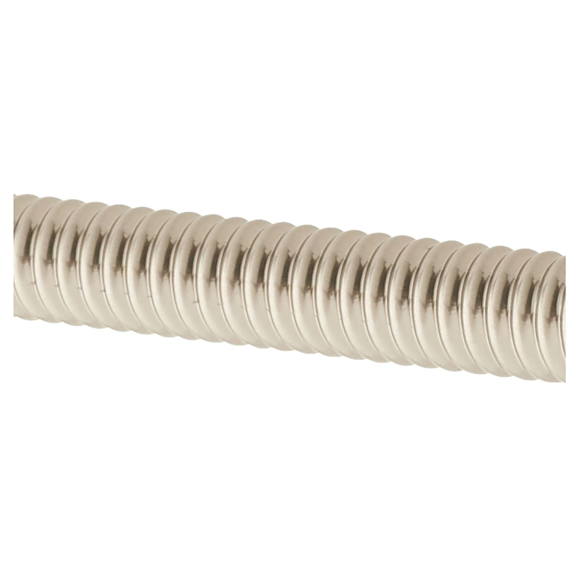 Crewe 10mm Reeded D-Bar Cabinet Pull Handle - 128mm Centres - Satin Nickel - view 2