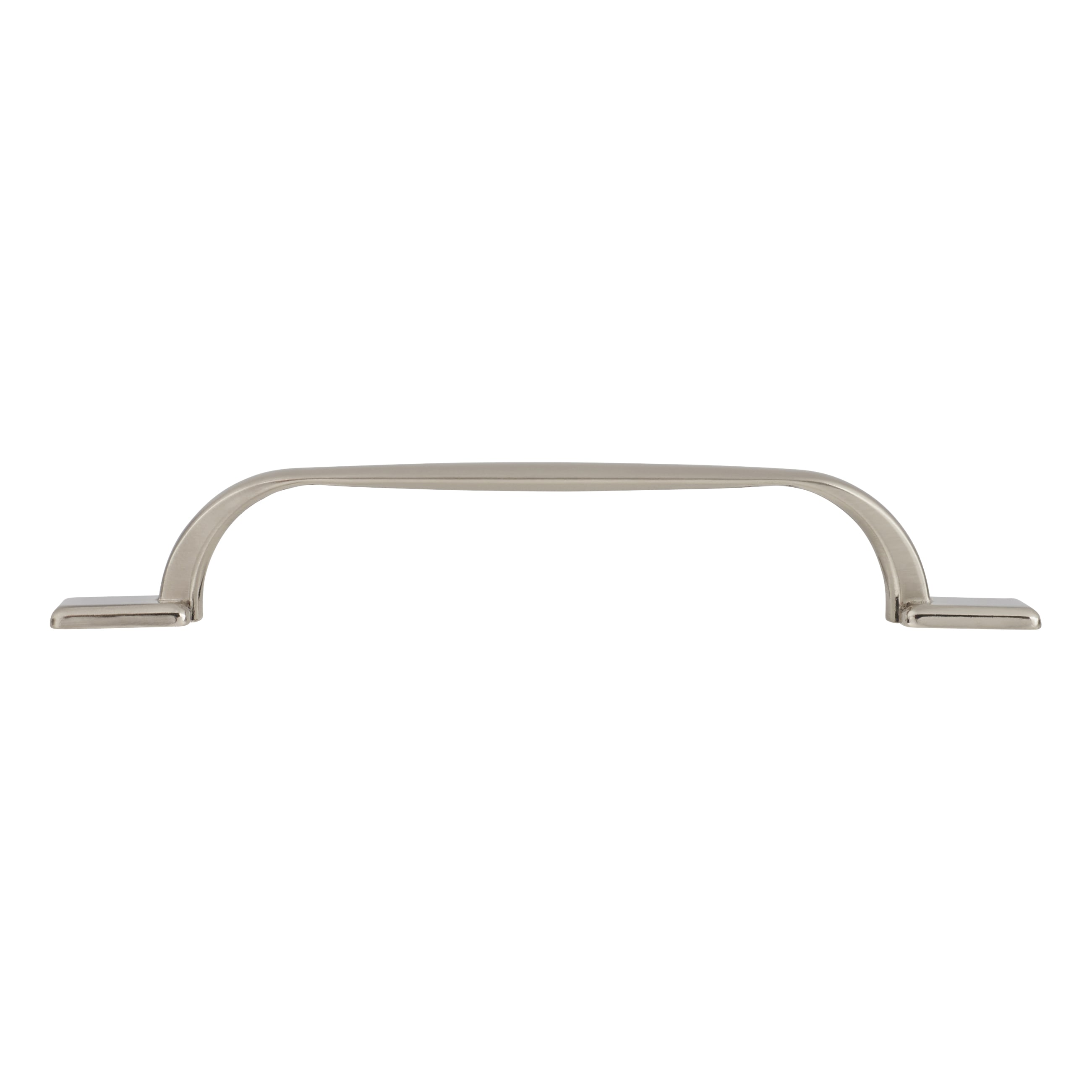 Crofts & Assinder Georgia 24mm D-Bar Cabinet Pull Handle - 128mm Centres - Brushed Nickel - view 3