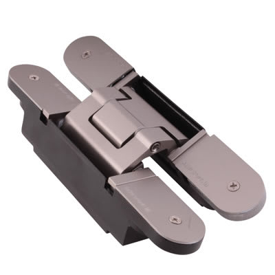 Tectus 3D FR Concealed Door Hinge - 200 x 32mm - Stainless Steel Effect - Pair - view 2