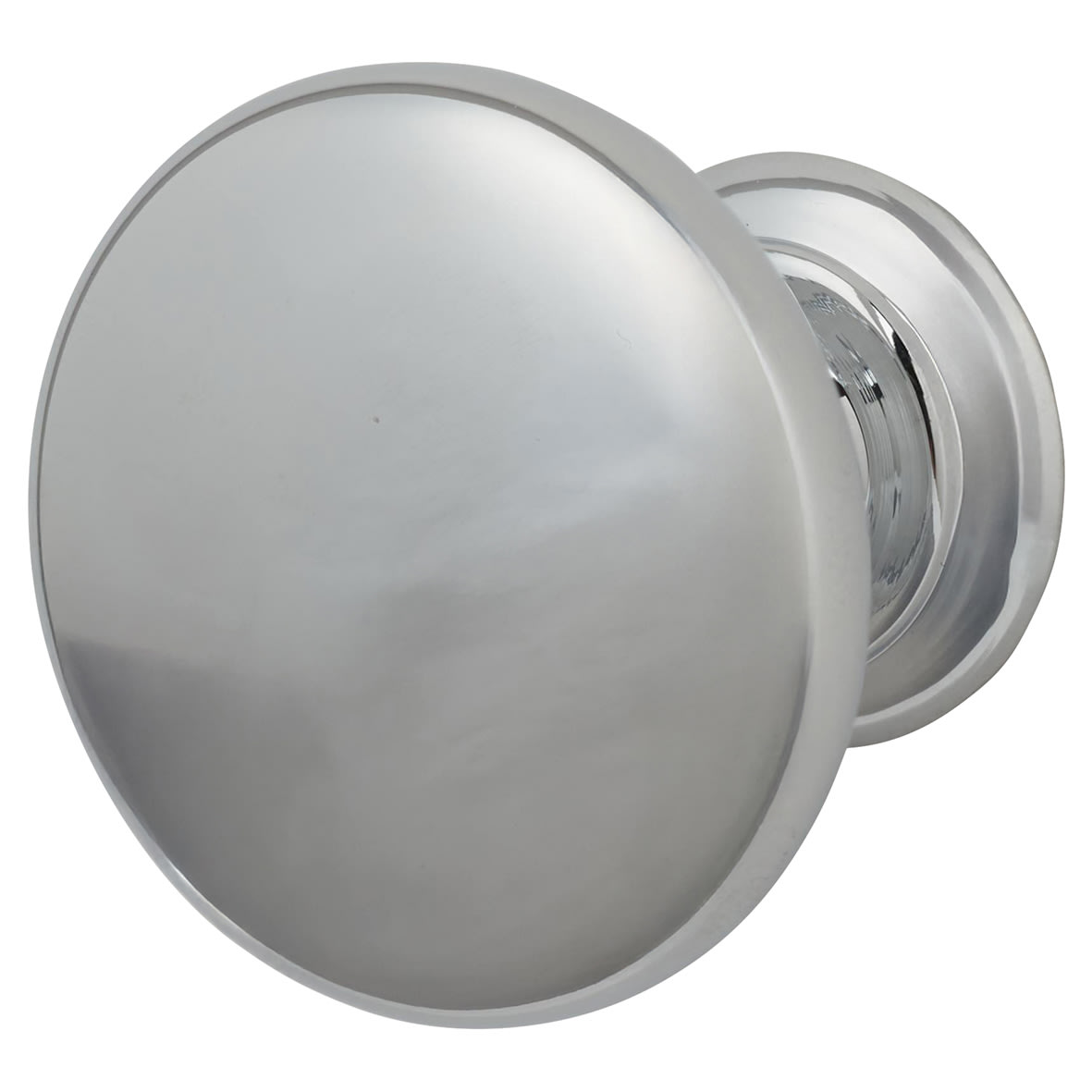 Crofts & Assinder Monmouth Round Cabinet Knob - 32mm Diameter - Polished Chrome - view 2