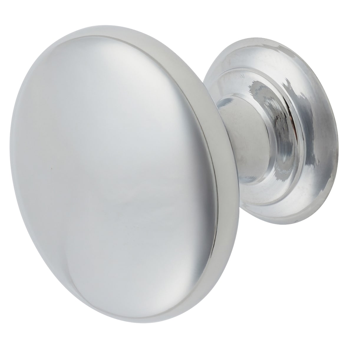 Crofts & Assinder Monmouth Round Cabinet Knob - 32mm Diameter - Polished Chrome - view 4