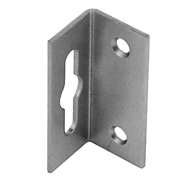Keyhole Hanging Bracket - 19.5 x 20.5 x 48mm - Zinc Plated - Pack of 10 - view 2