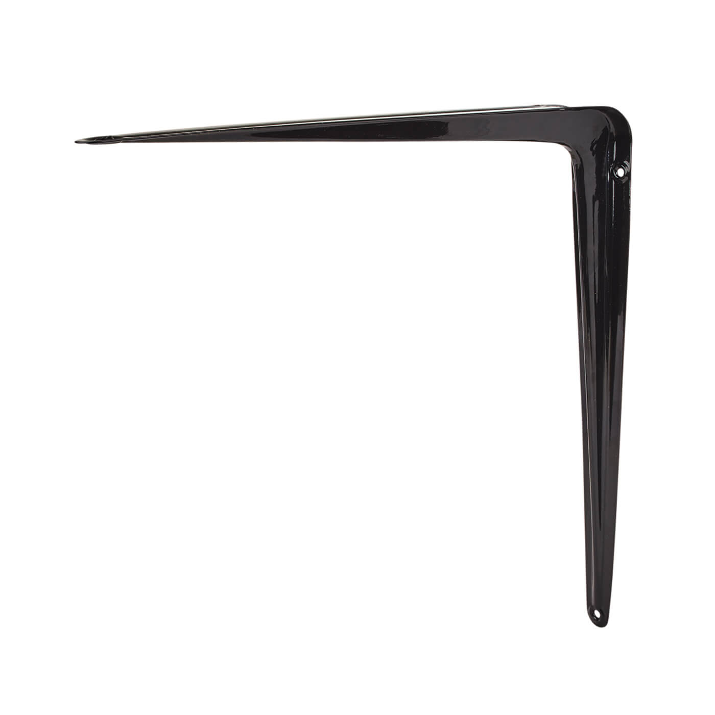 London Pattern Shelf Bracket - 350 x 300mm - Black - view 2