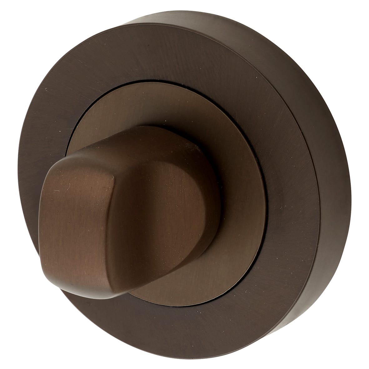 Bathroom Turn & Release - 50mm Diameter - Dark Bronze - view 2