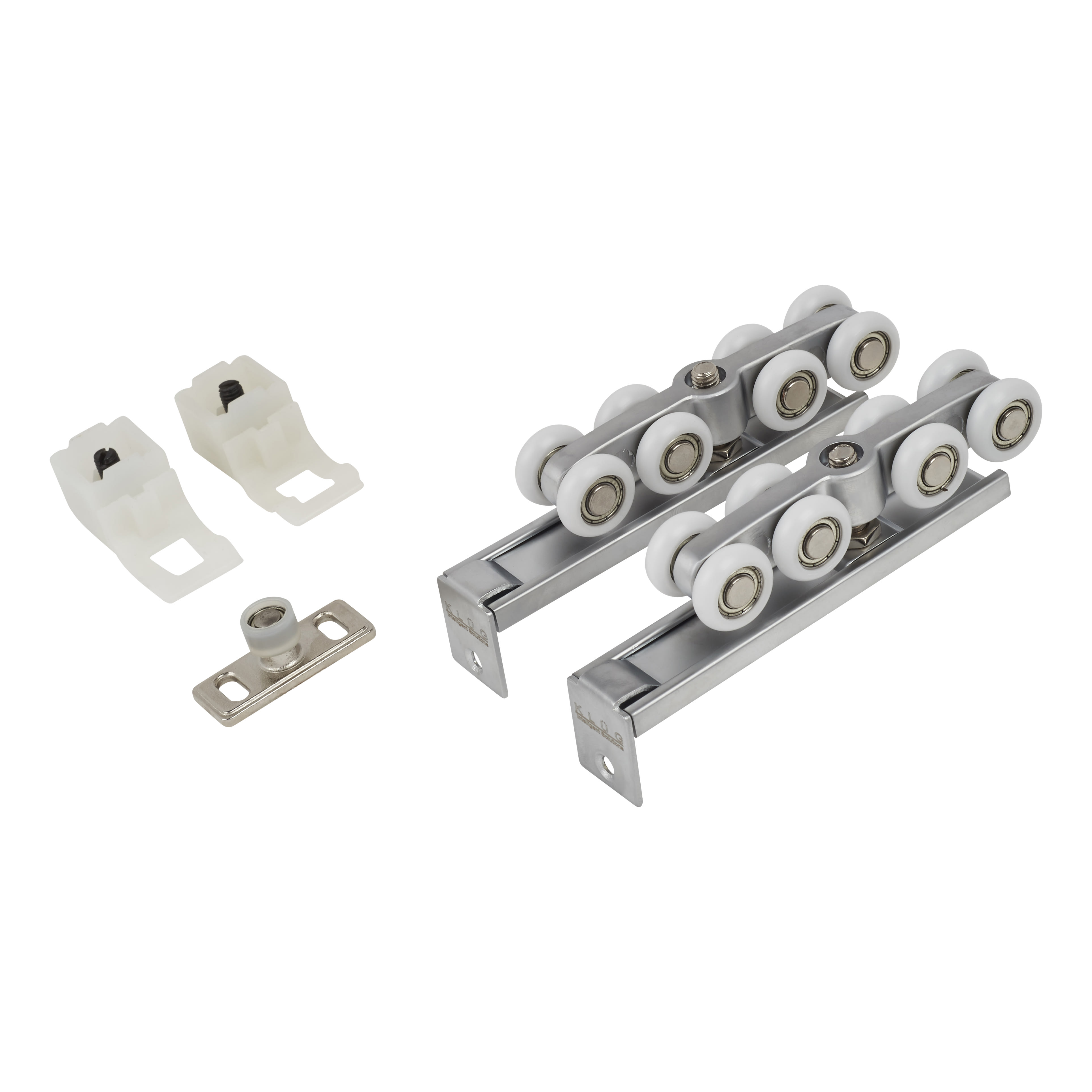 Straight Sliding Door Gear Fittings Pack - 50kg Max Door Weight - view 3