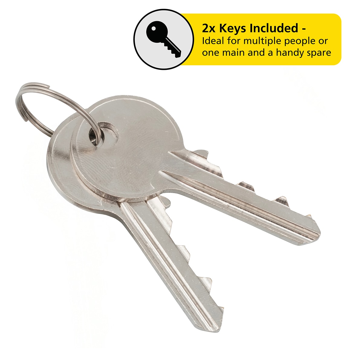 Aluminium Padlock - 30mm Body - 17 x 16mm Shackle - Keyed to Differ - view 4