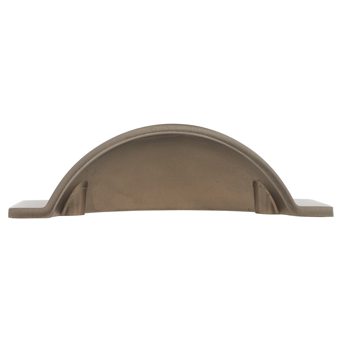 Crofts & Assinder Monmouth Square Cabinet Cup Handle - 64mm Centres - Brushed Iron - view 2