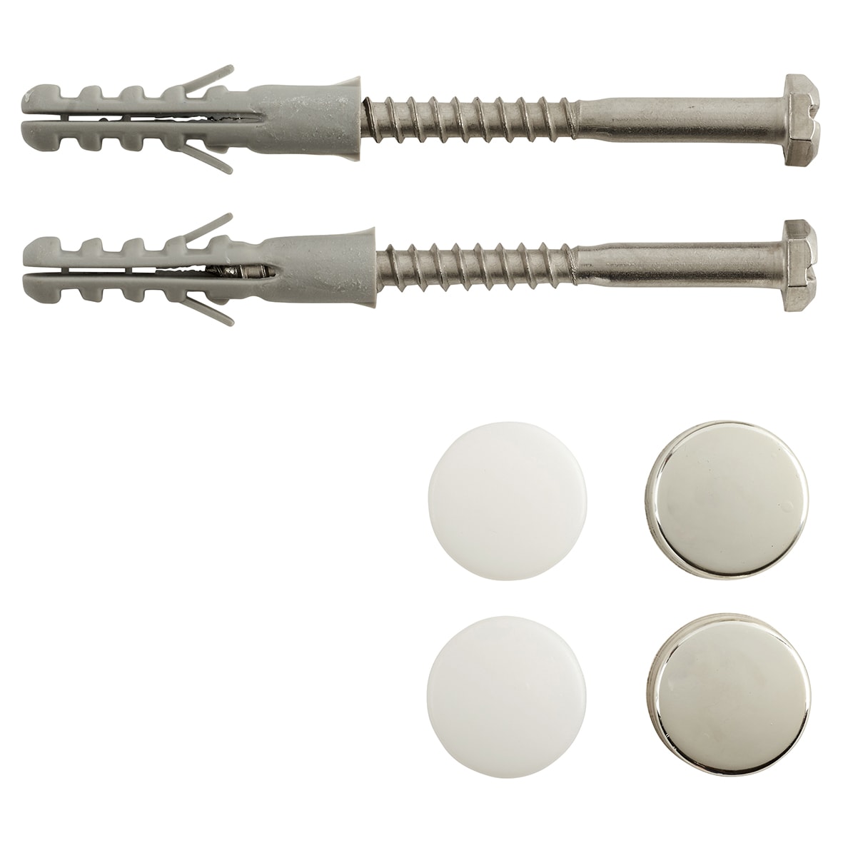 WC Toilet Fixing Kit - Short Plug - Pack of 2 - view 2