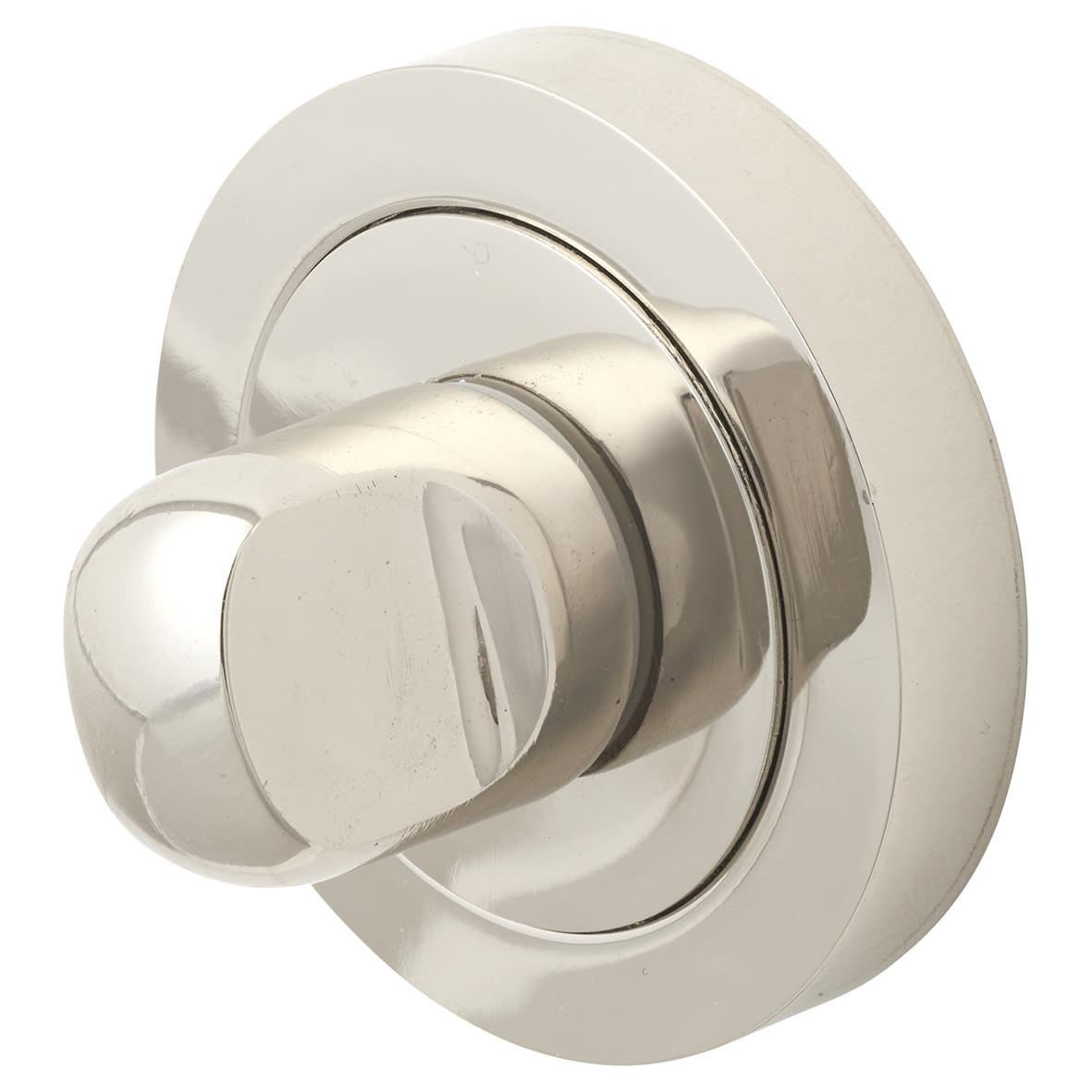 Bathroom Turn & Release - 50mm Diameter - Polished Nickel - view 5