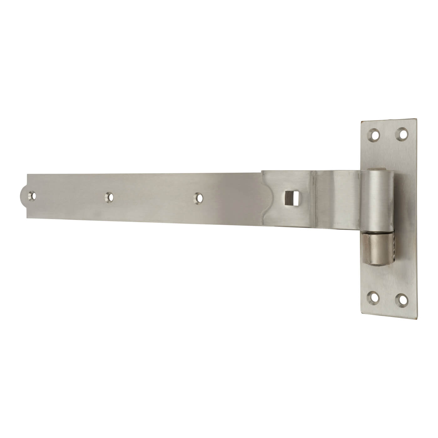 Medium Duty Cranked Hook & Band Gate Hinge - 450 x 45mm - 316 Stainless Steel - Pair - view 2