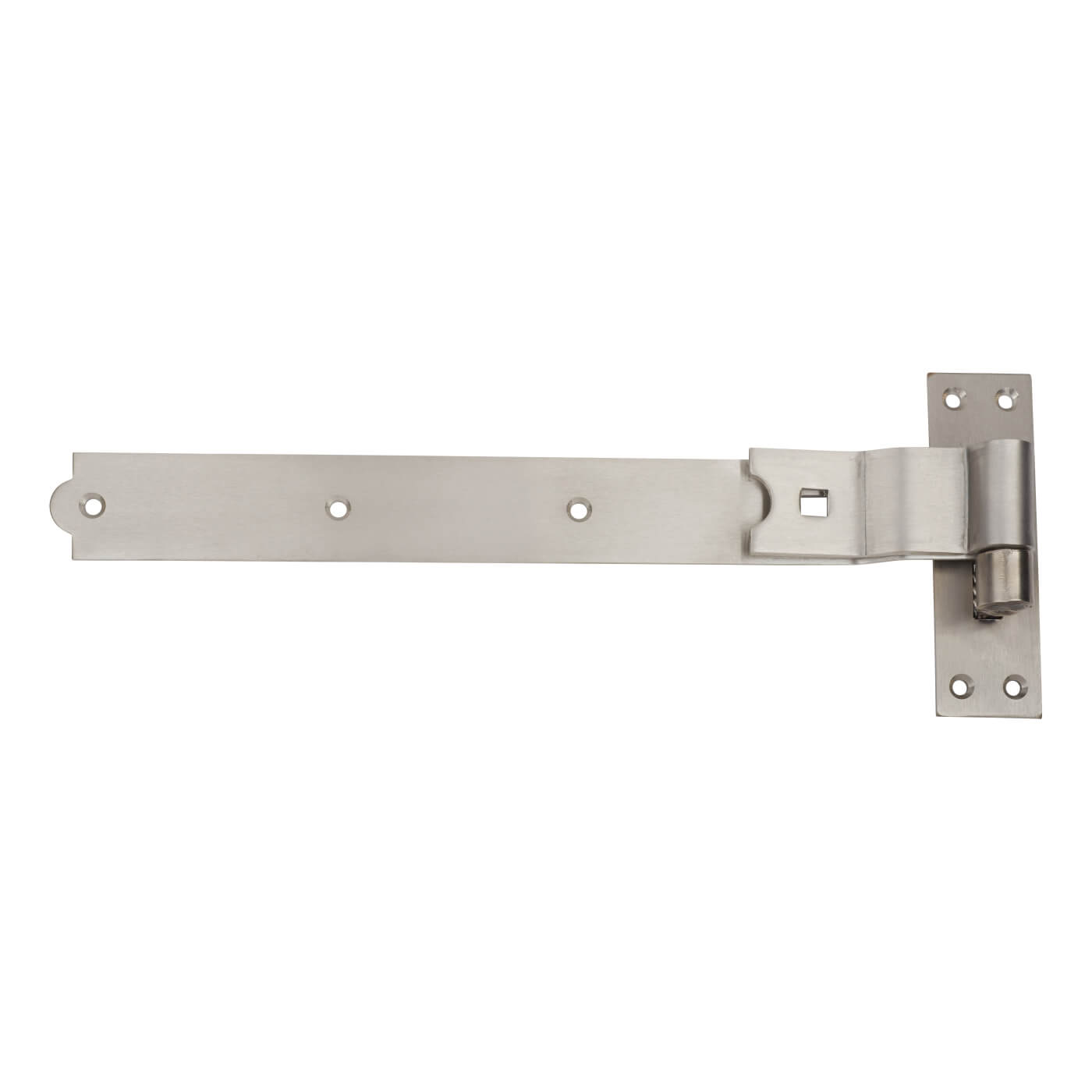 Medium Duty Cranked Hook & Band Gate Hinge - 450 x 45mm - 316 Stainless Steel - Pair - view 3