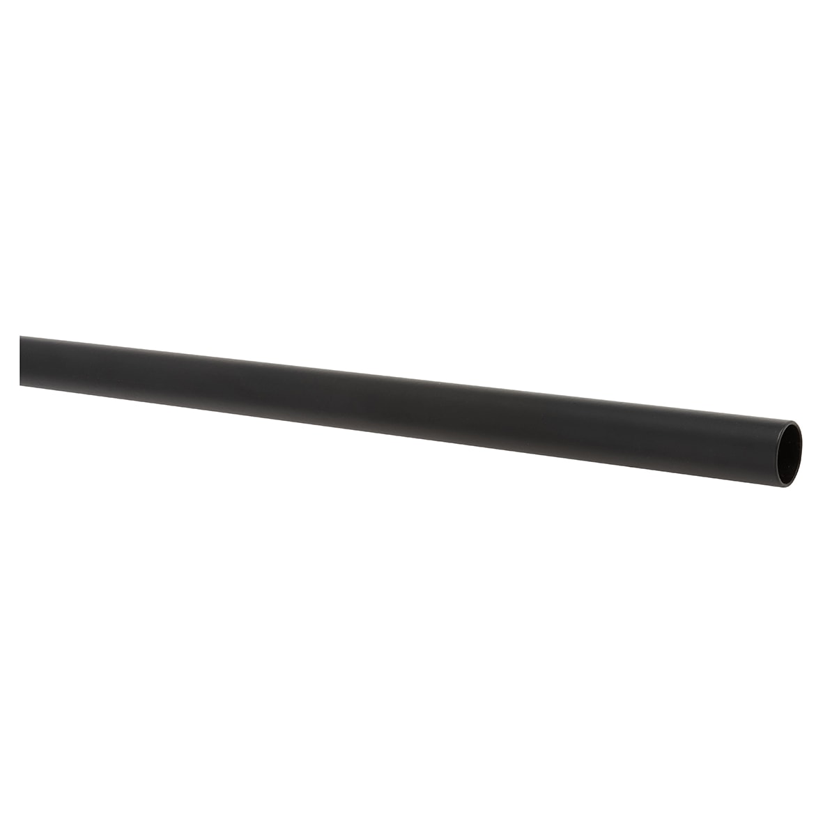 Stair Rod with Fluted Finials - 900mm Length - Matt Black - view 3