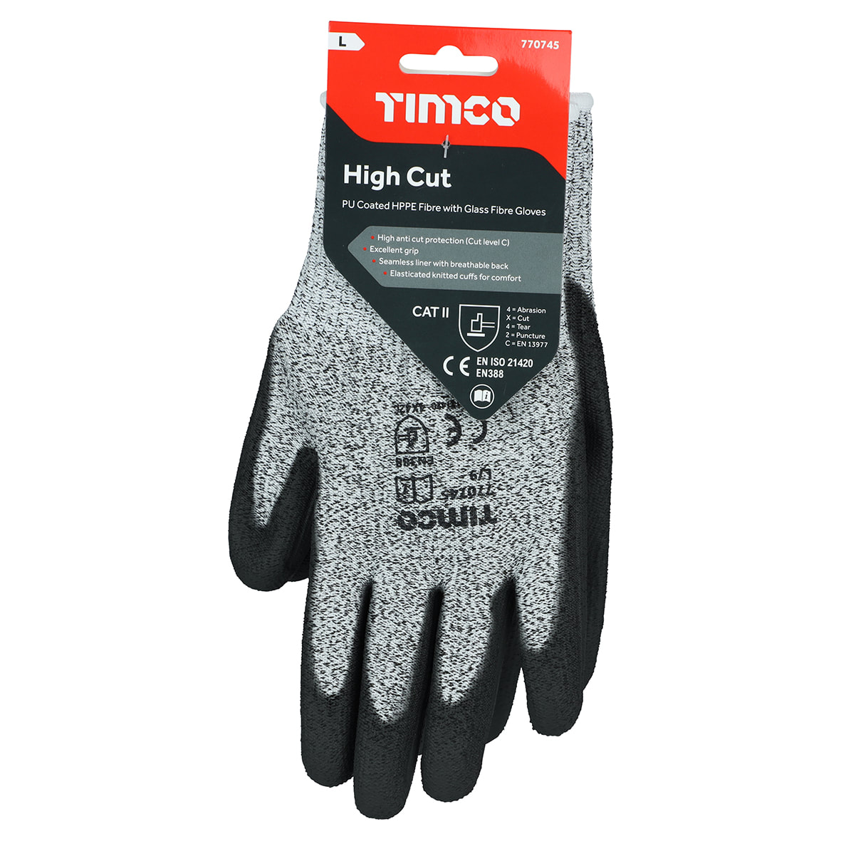 High Cut Protection Glove - Large - view 3