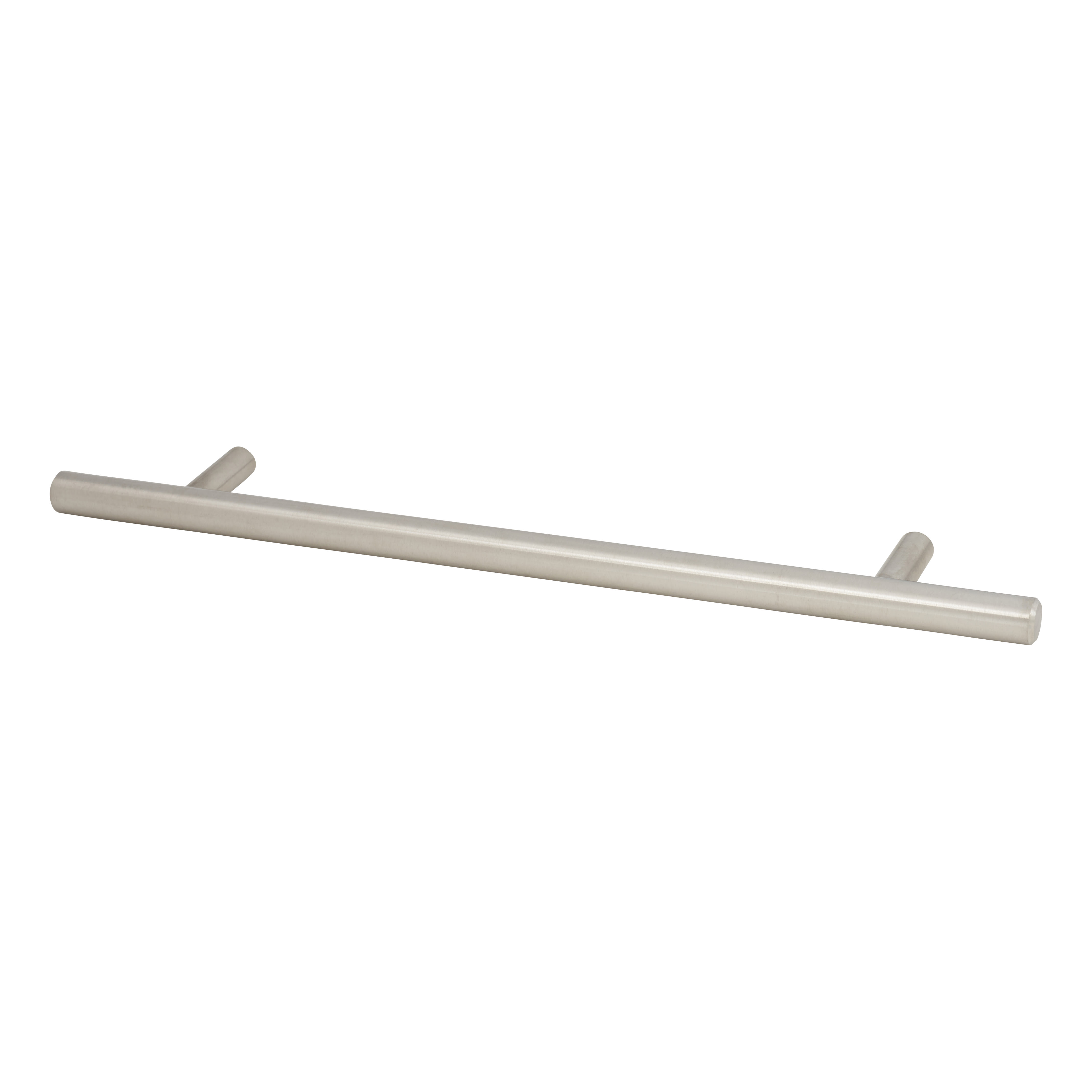 10mm T-Bar Cabinet Pull Handle - 160mm Centres - Satin Stainless Steel - view 2