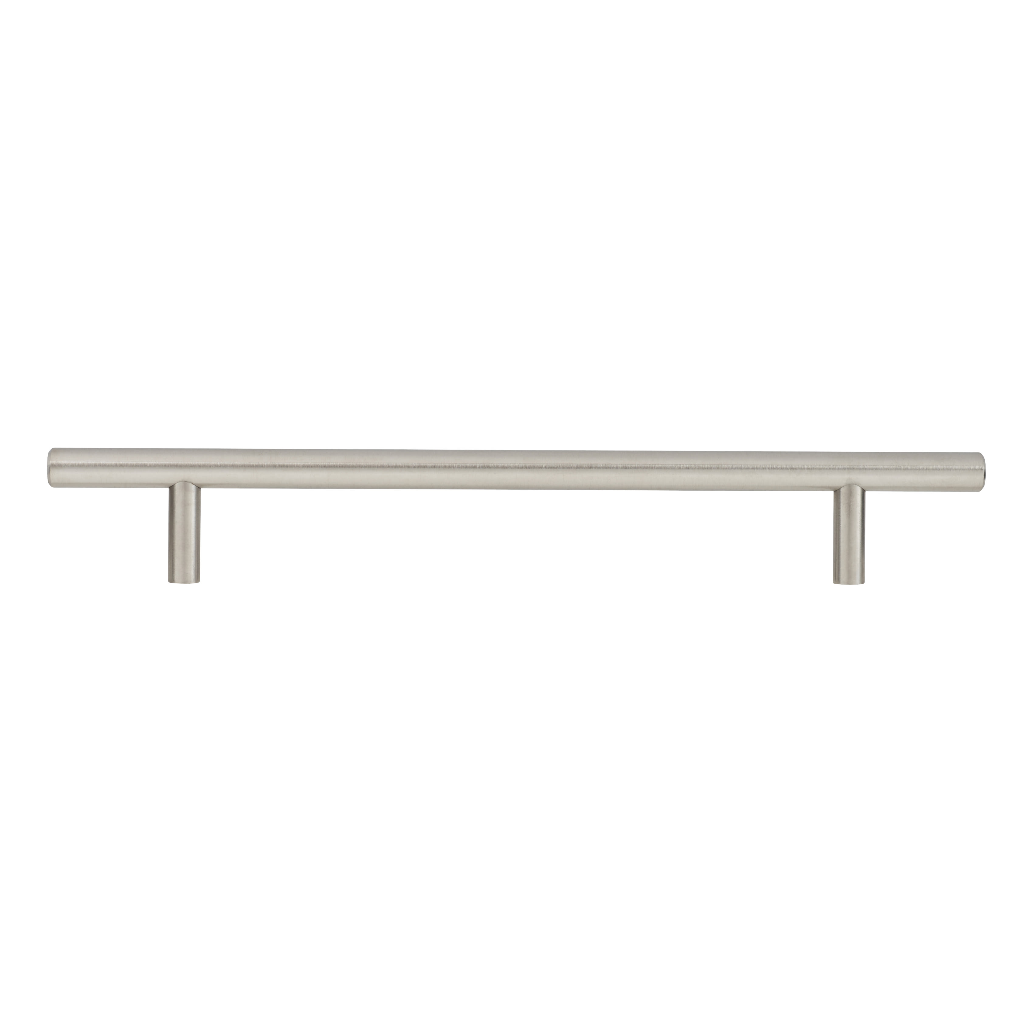10mm T-Bar Cabinet Pull Handle - 160mm Centres - Satin Stainless Steel - view 3