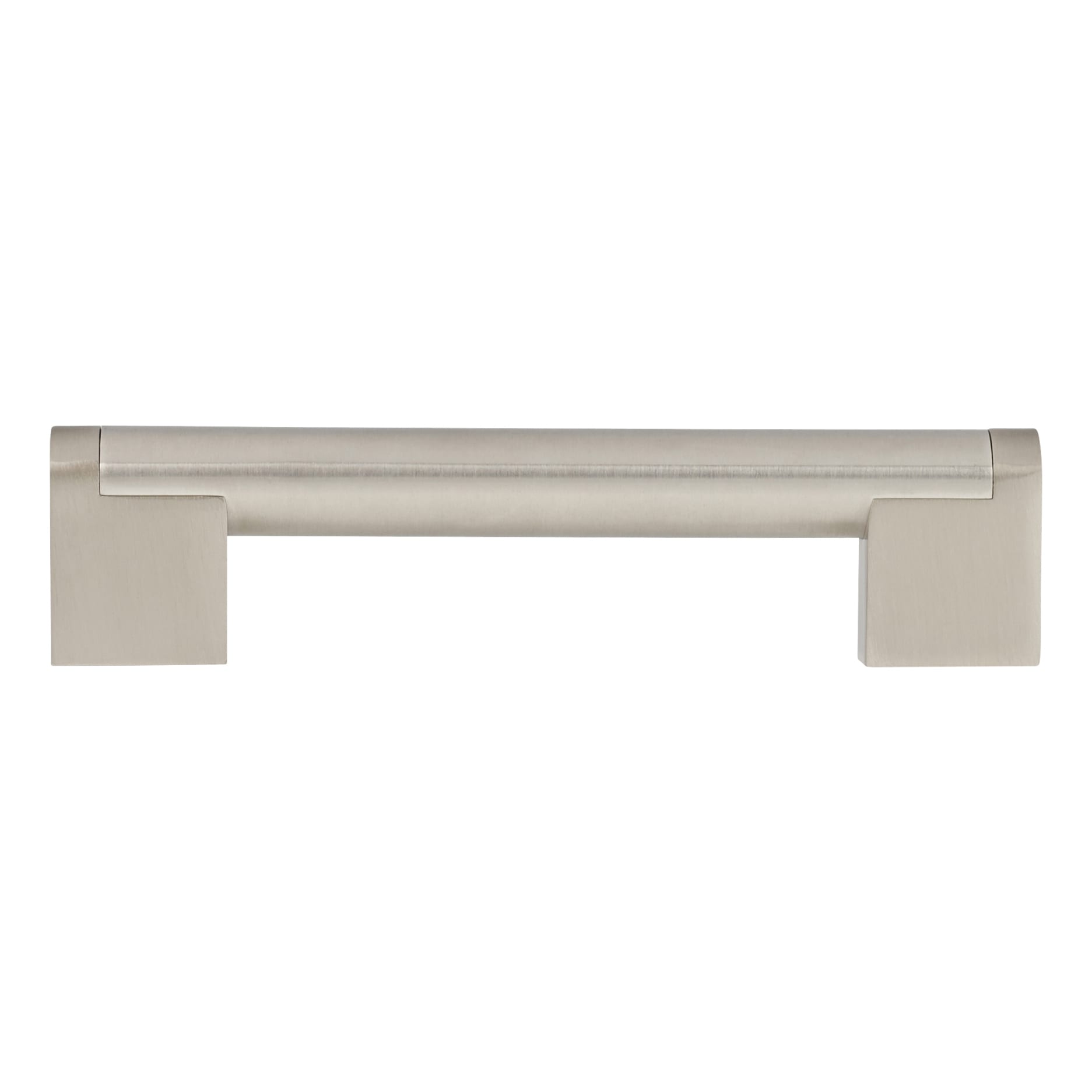 14mm D-Bar Cabinet Pull Handle - 96mm Centres - Brushed Nickel - view 3