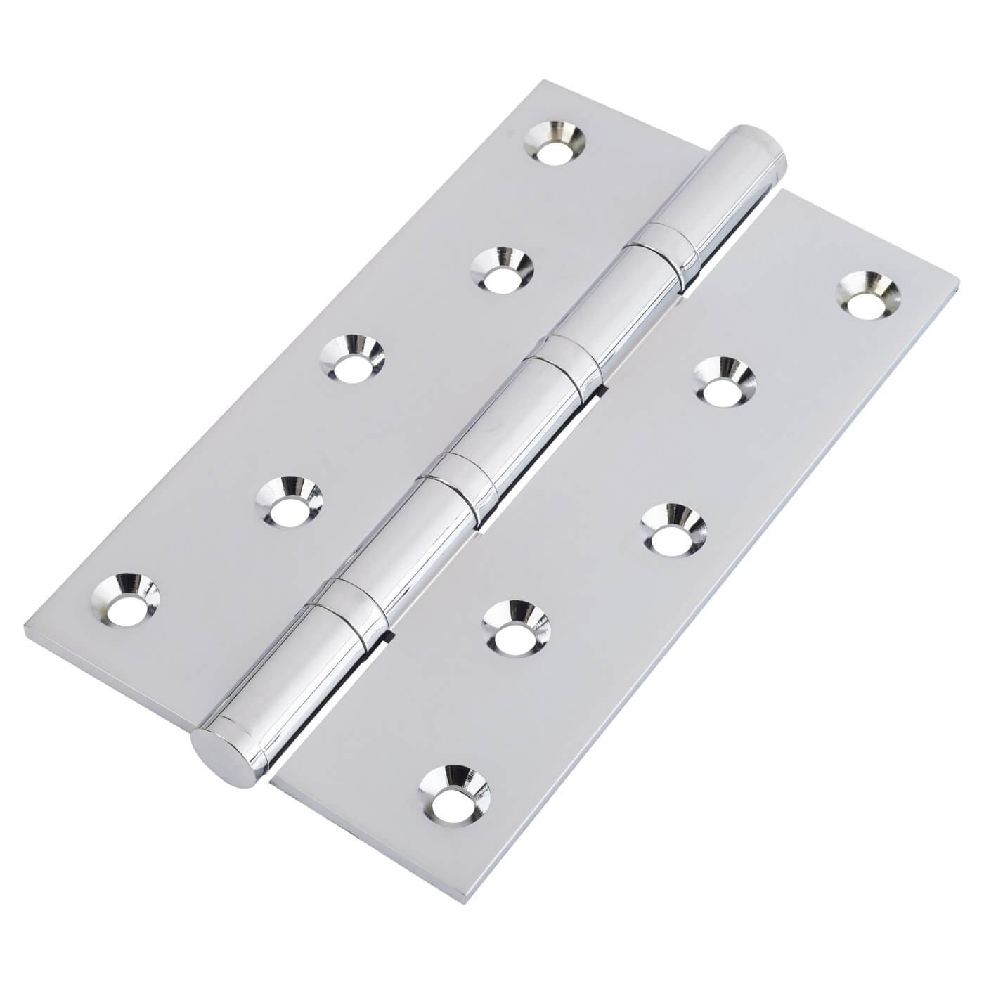 Performance Ball Bearing Butt Door Hinge - 152 x 89 x 4mm - Polished Chrome - Pair - view 2