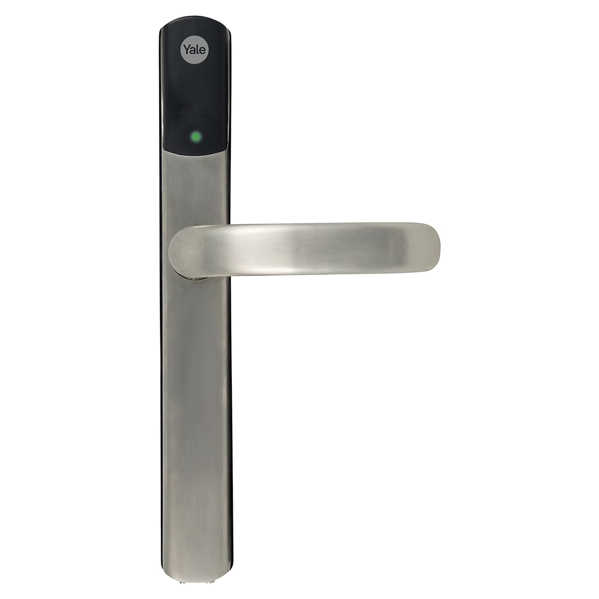 Satin Nickel Conexis L2 Electronic Multipoint Smart Lock Door Handles - SD-L2000-SN - view 2