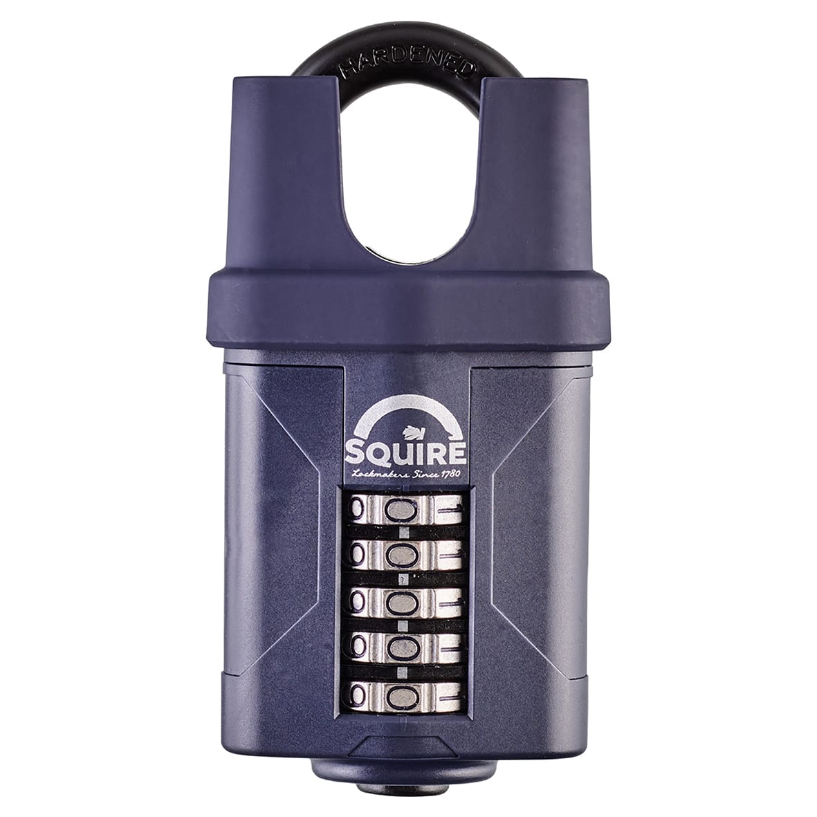 CP60CS Combination All Weather Closed Shackle Padlock - 60mm Body - 33 x 22mm Shackle - Blue - view 2