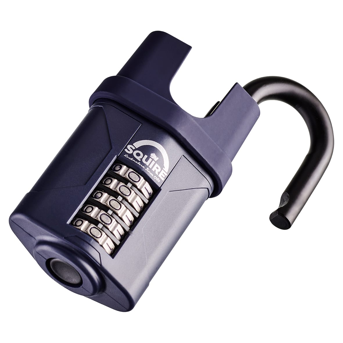 CP60CS Combination All Weather Closed Shackle Padlock - 60mm Body - 33 x 22mm Shackle - Blue - view 4