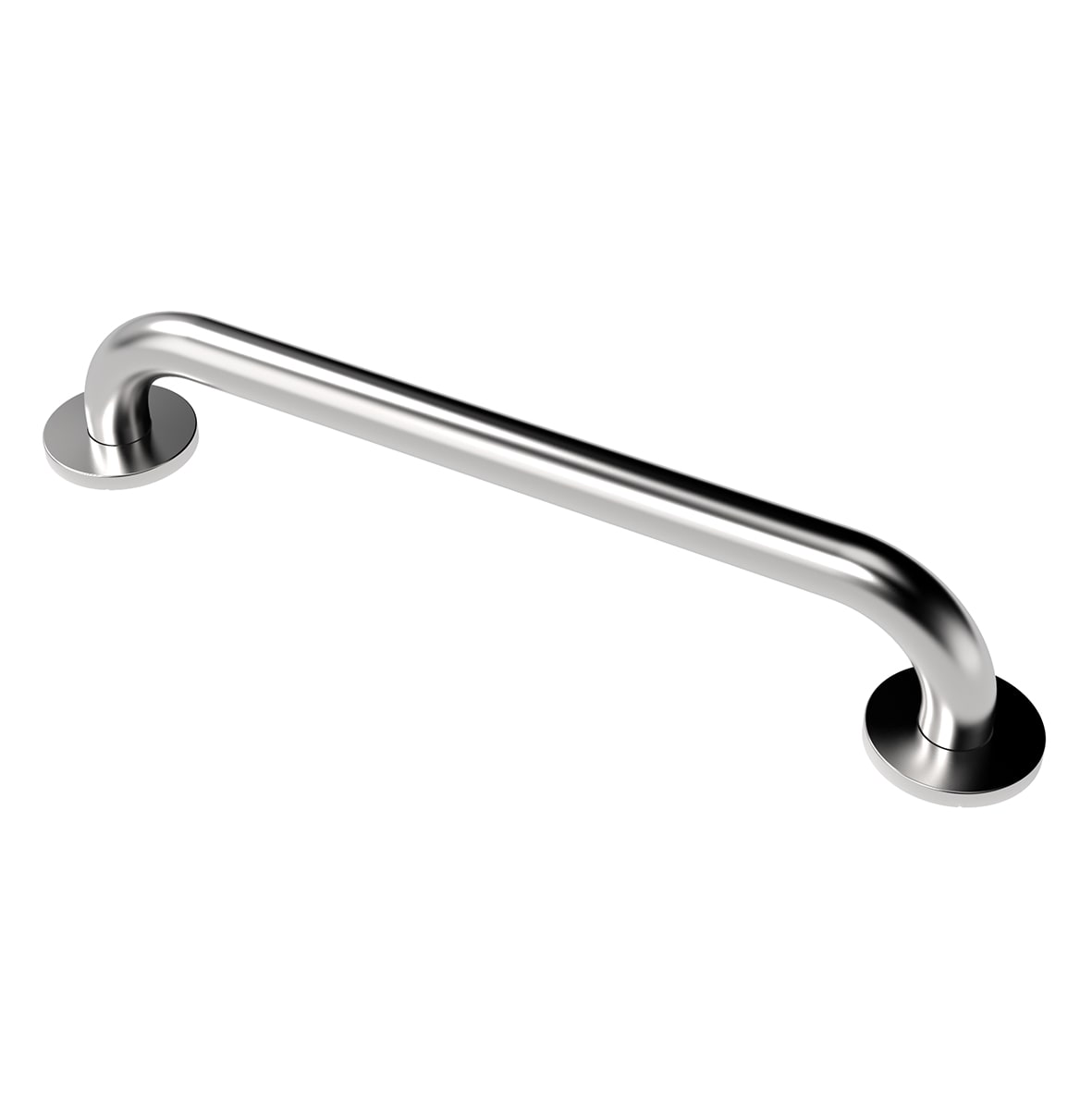 32mm Stainless Steel Grab Rail - 450mm Length - Satin Stainless Steel - view 3